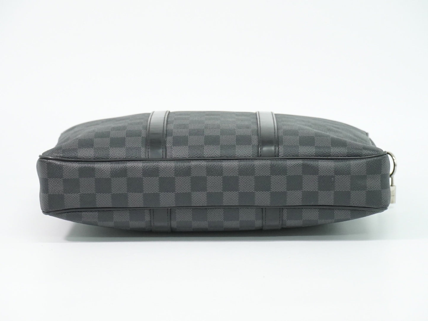 Louis Vuitton Porte-Documents Voyage Briefcase Damier Graphite, Gray, Canvas, Briefcase