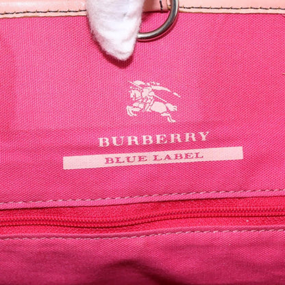 Burberry Blue Label Tote Bag Canvas, BLACK, CANVAS, Tote bag
