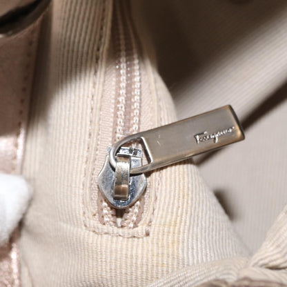 Salvatore Ferragamo Vala tote Leather, BEIGE, LEATHER, Tote bag