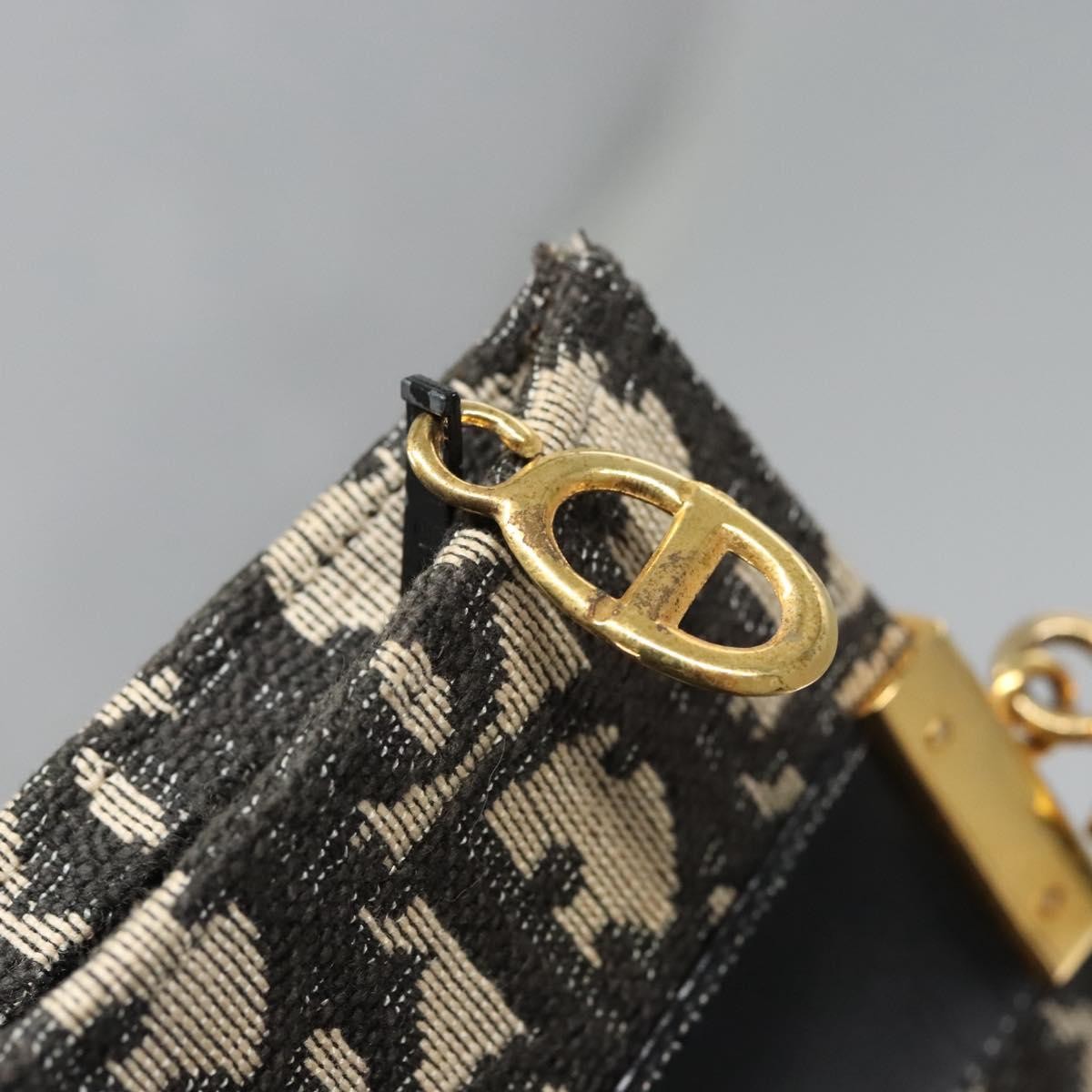 Christian Dior Trotter shoulder bag Canvas, NAVY, CANVAS, Shoulder bag