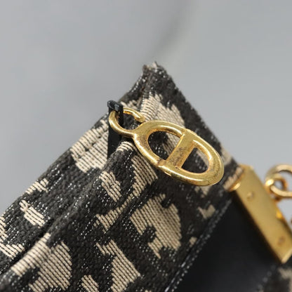 Christian Dior Trotter shoulder bag Canvas, NAVY, CANVAS, Shoulder bag