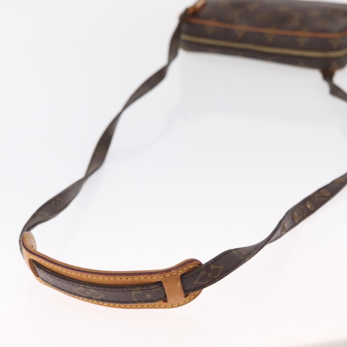 Louis Vuitton Pochette Marly Bandouliere Bag Monogram Canvas, BROWN, CANVAS, Shoulder bag