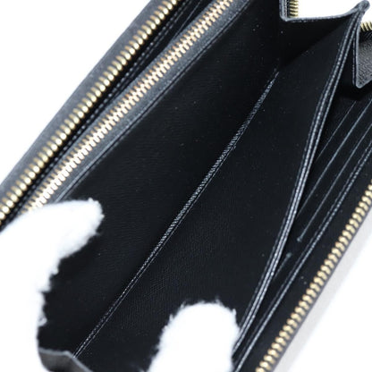 Louis Vuitton Zippy Wallet NM Monogram Canvas, BLACK, CANVAS, Wallets