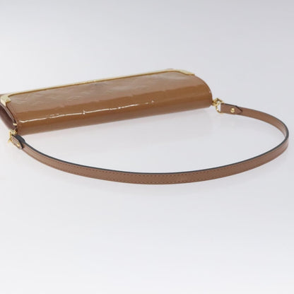 Louis Vuitton Rossmore Handbag Monogram Vernis, BROWN, PATENT_LEATHER, Shoulder bag