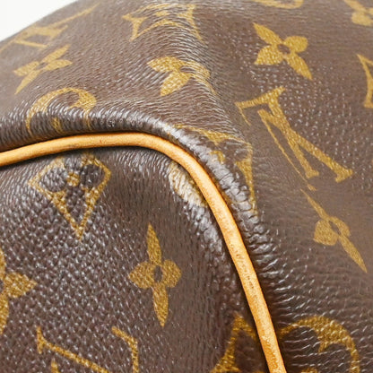 Louis Vuitton Keepall Bandouliere Bag Monogram Canvas, Brown, Canvas, Travel Bag