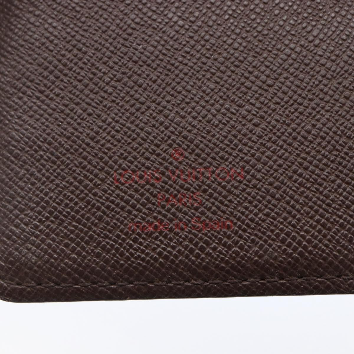 Louis Vuitton Agenda Cover Damier Azur, BROWN, CANVAS, Toiletry Case