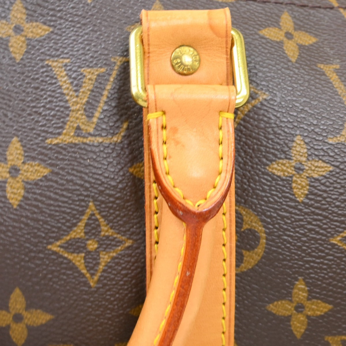 Louis Vuitton Keepall Bag Monogram Canvas, Brown, Canvas, Travel Bag