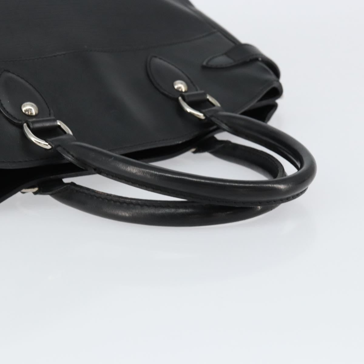 Louis Vuitton Passy Tote Epi Leather, BLACK, LEATHER, Handbag