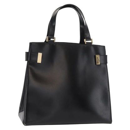 Gucci Vintage Handbag Leather, BLACK, LEATHER, Handbag