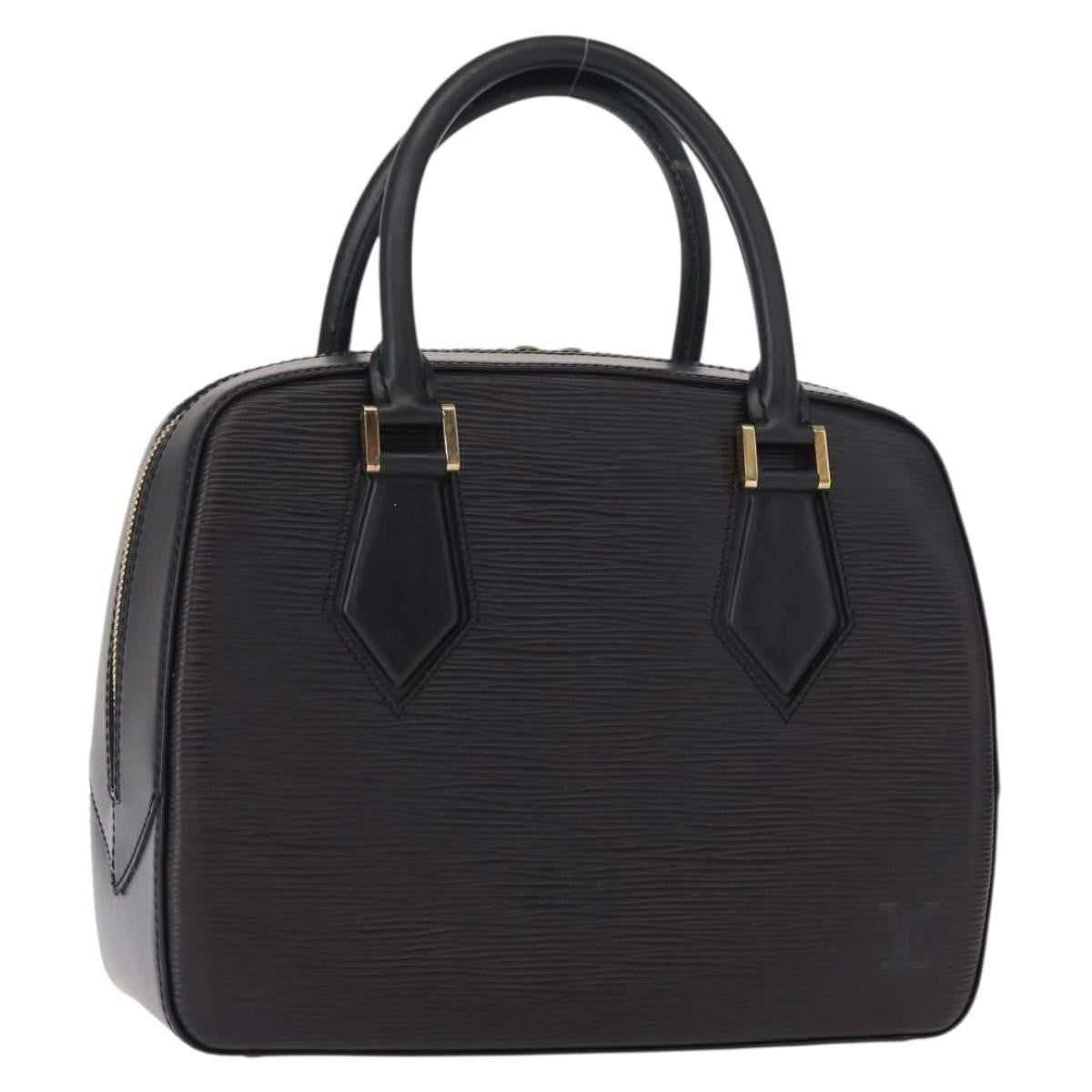Louis Vuitton Sablons Handbag Epi Leather, Black, Leather, Handbag
