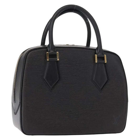 Louis Vuitton Sablons Handbag Epi Leather, Black, Leather, Handbag