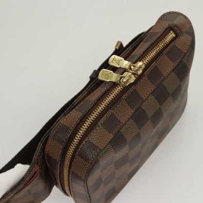 Louis Vuitton Geronimos Waist Bag Damier, BROWN, CANVAS, Shoulder bag