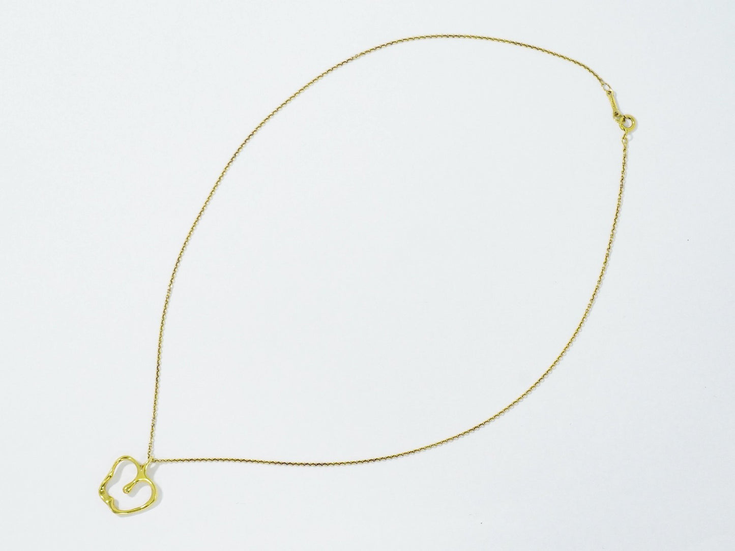 Tiffany & Co. Elsa Peretti Apple Pendant Necklace 18K Yellow Gold, GOLD, YELLOW_GOLD, Necklace
