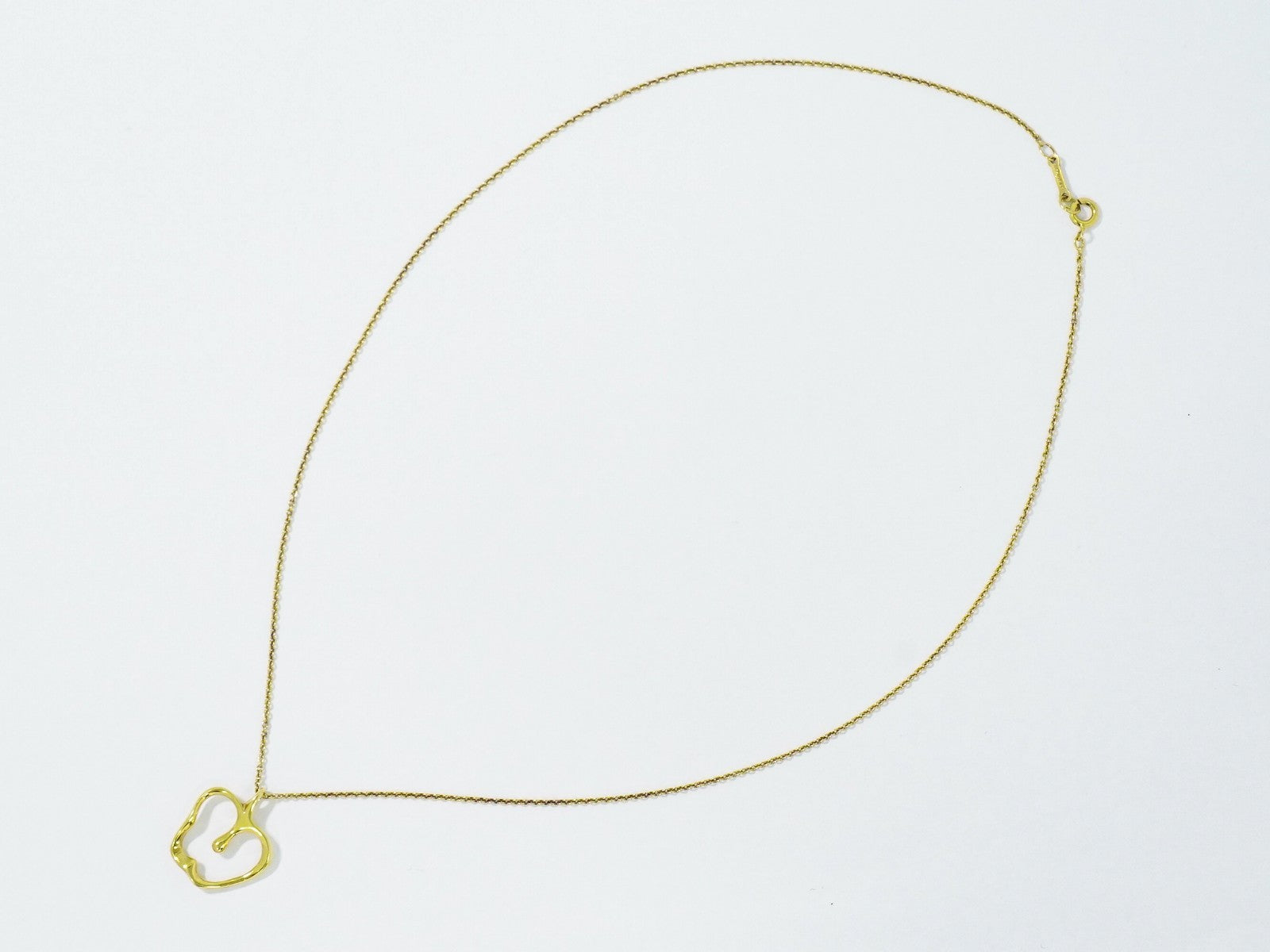 Tiffany & Co. Elsa Peretti Apple Pendant Necklace 18K Yellow Gold, GOLD, YELLOW_GOLD, Necklace