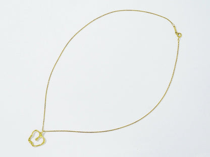 Tiffany & Co. Elsa Peretti Apple Pendant Necklace 18K Yellow Gold, GOLD, YELLOW_GOLD, Necklace