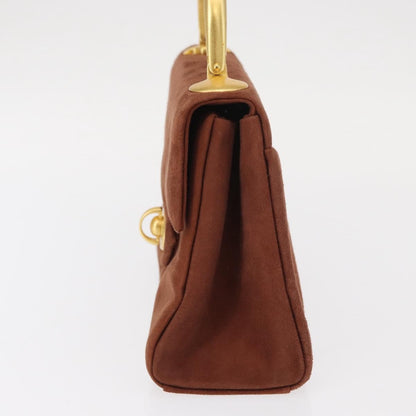 Givenchy Vintage Handbag Suede, BROWN, SUEDE, Handbag
