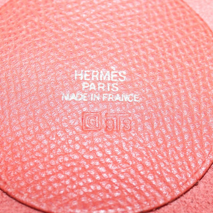 Hermes Vespa Pouch Leather, Red, Leather, Clutch