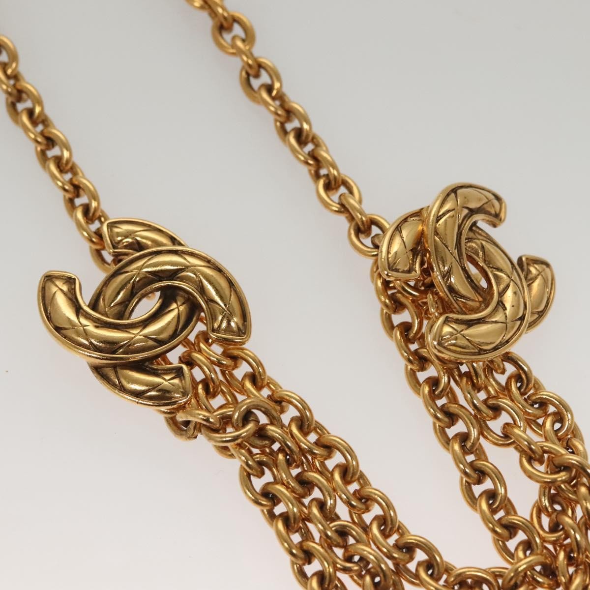 Chanel CC Logo Belt Metal, GOLD, METAL, Belts