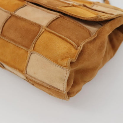 Chanel Reissue Flap Bag Suede Patchwork, BROWN, SUEDE, Handbag