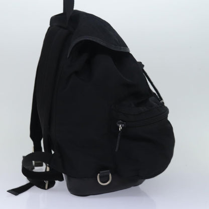 Prada Double Front Pocket Backpack Tessuto, BLACK, NYLON, Backpack