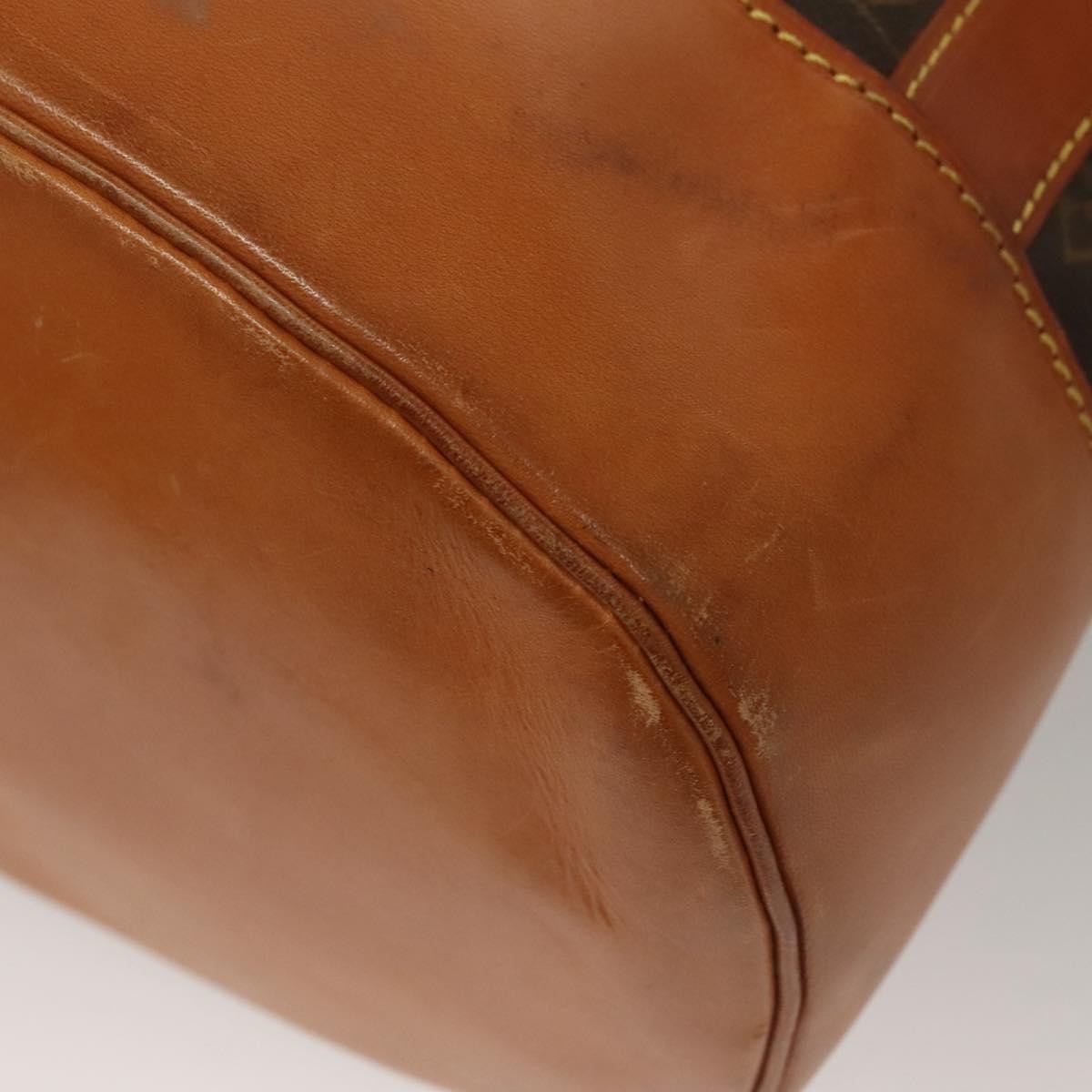 Louis Vuitton Randonnee Backpack Monogram Canvas, BROWN, CANVAS, Shoulder bag