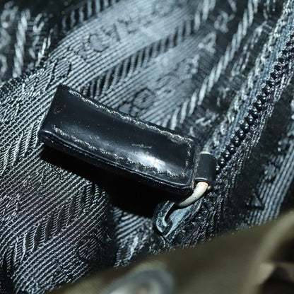Prada Double Front Pocket Backpack Tessuto, KHAKI, NYLON, Backpack