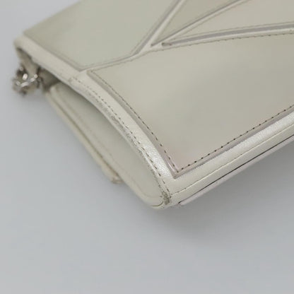 Chanel Midnight Swim Clutch Leather, GRAY, LEATHER, Clutche & pouche