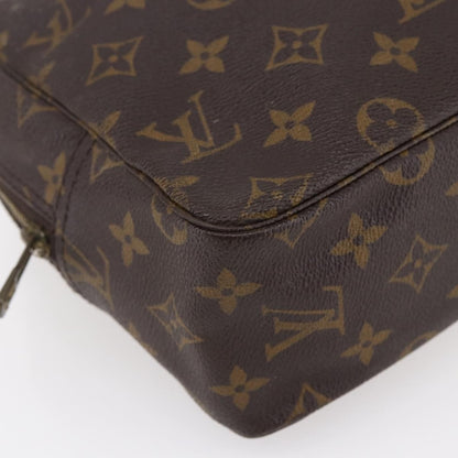 Louis Vuitton Trousse Toilette Monogram Canvas, BROWN, CANVAS, Clutche & pouche