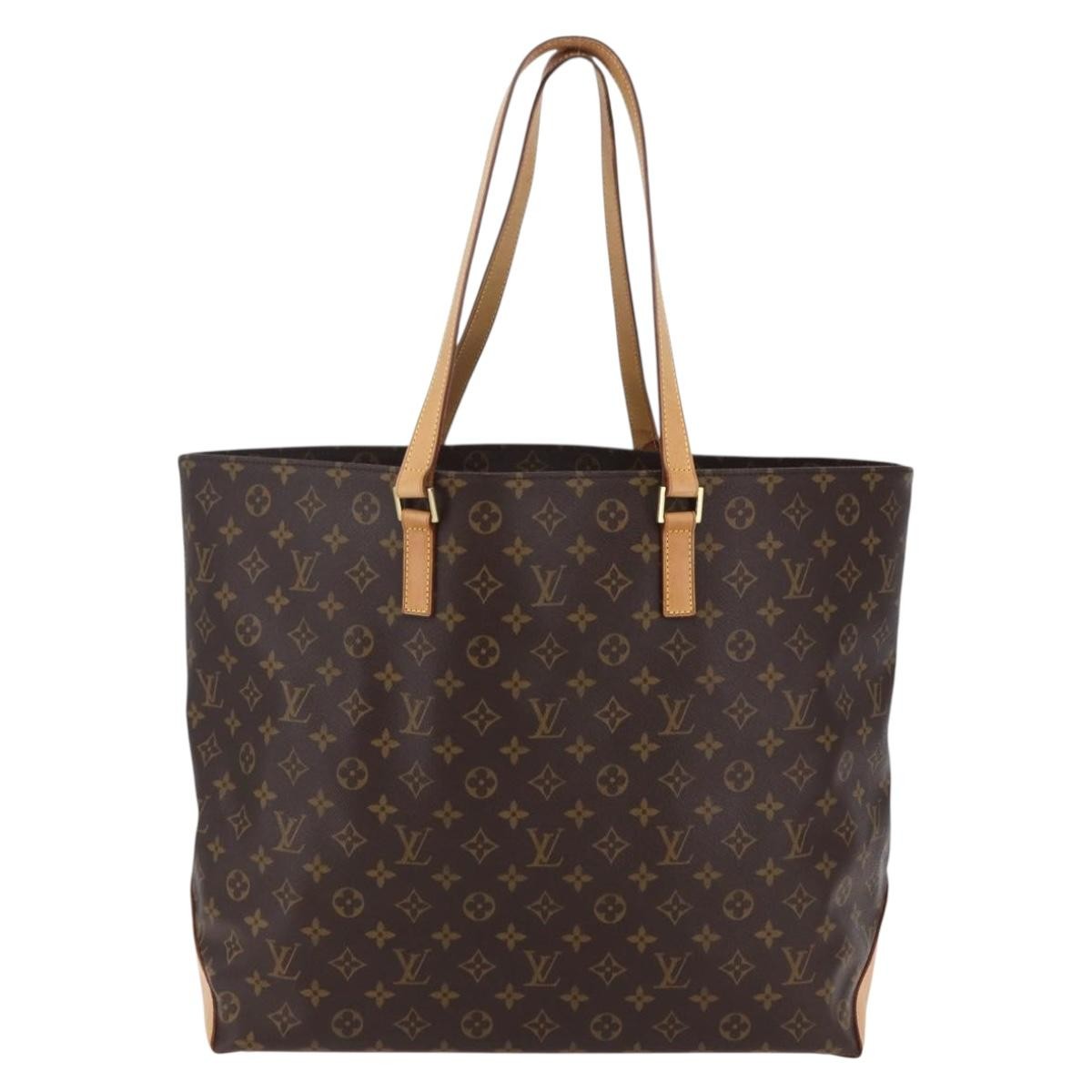 Louis Vuitton Cabas Alto Monogram Canvas, BROWN, CANVAS, Tote bag