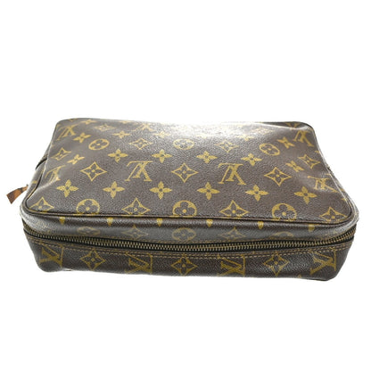 Louis Vuitton Trousse Toilette Monogram Canvas, BROWN, CANVAS, Clutche & pouche