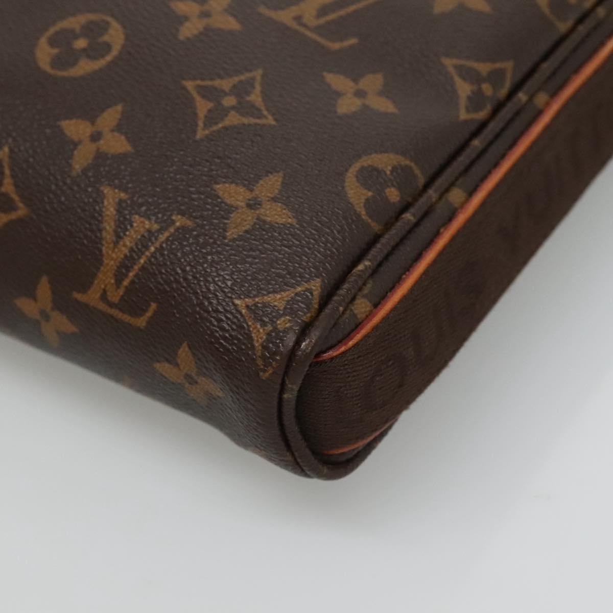 Louis Vuitton Trotteur Beaubourg Handbag Monogram Canvas, BROWN, CANVAS, Handbag