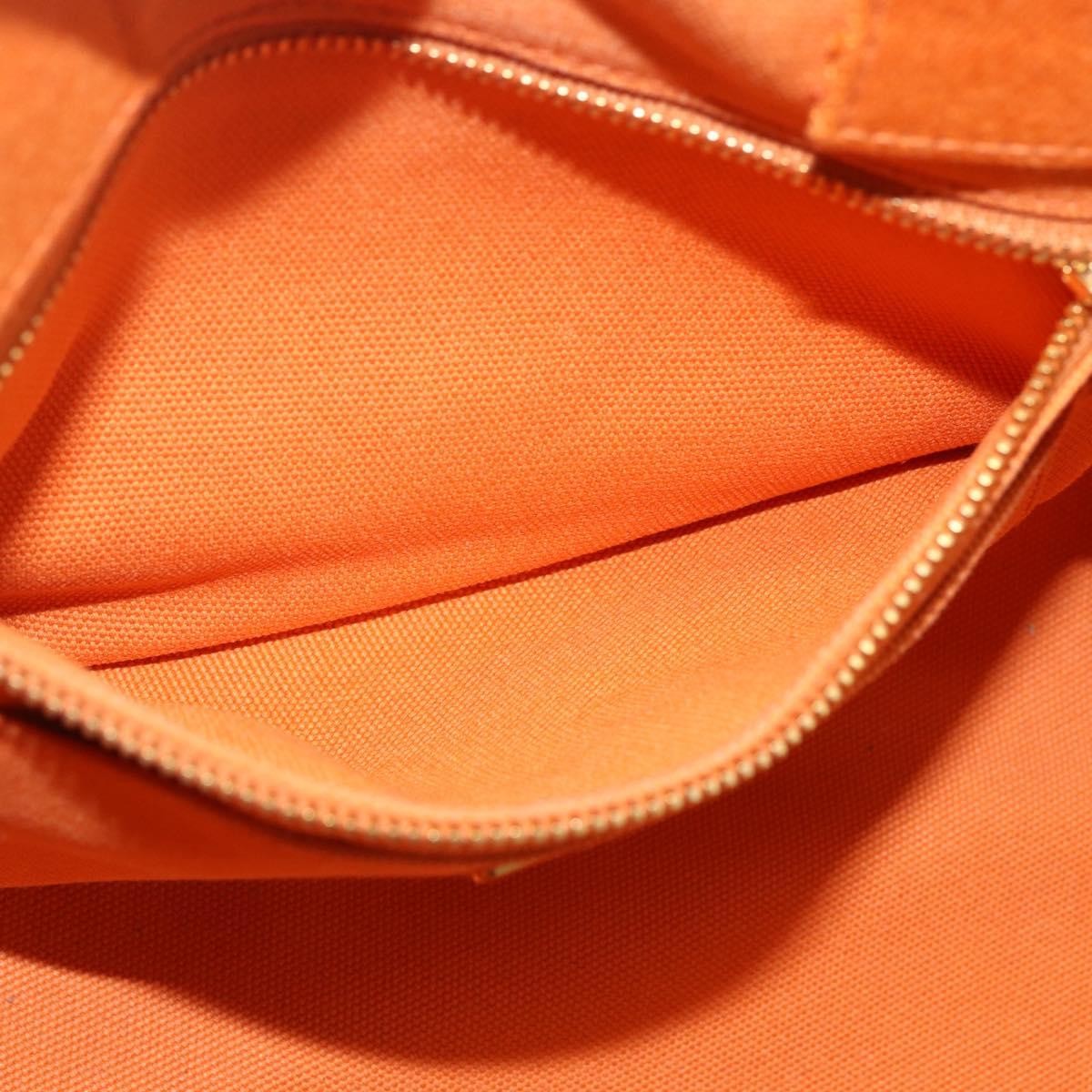 Prada Canapa Tote Canvas, ORANGE, CANVAS, Tote bag