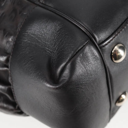 Gucci Full Moon Tote Leather, BLACK, LEATHER, Tote bag