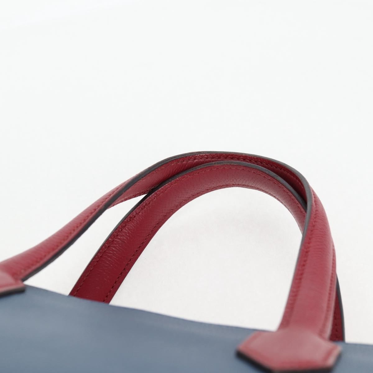 Hermes Maxibox Cabas Evercolor with Epsom, BLUE, LEATHER, Tote bag