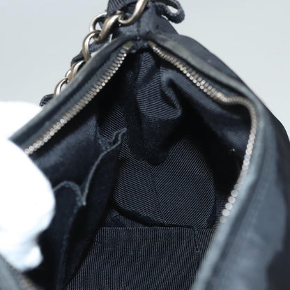 Salvatore Ferragamo Vala Shoulder Bag Nylon, BLACK, NYLON, Shoulder bag