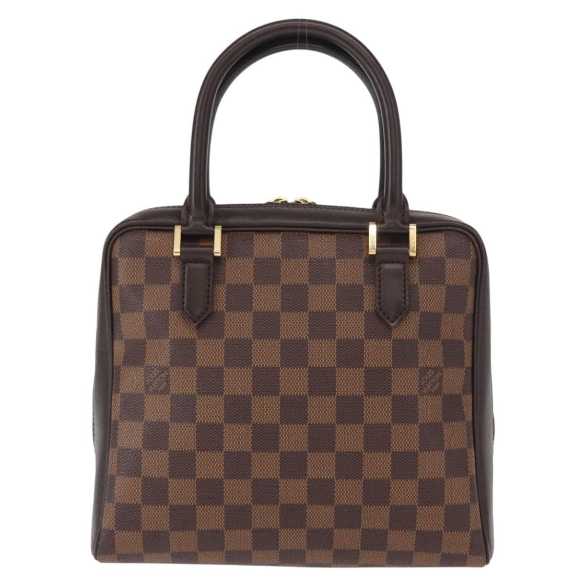 Louis Vuitton Brera Handbag Damier, BROWN, CANVAS, Handbag
