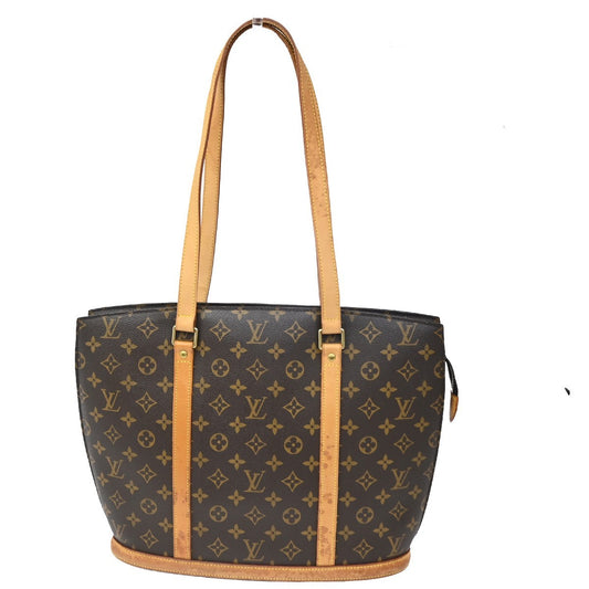 Louis Vuitton Babylone Handbag Monogram Canvas, BROWN, CANVAS, Shoulder bag
