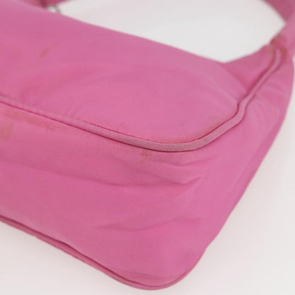 Prada Hobo Tessuto, PINK, NYLON, Handbag