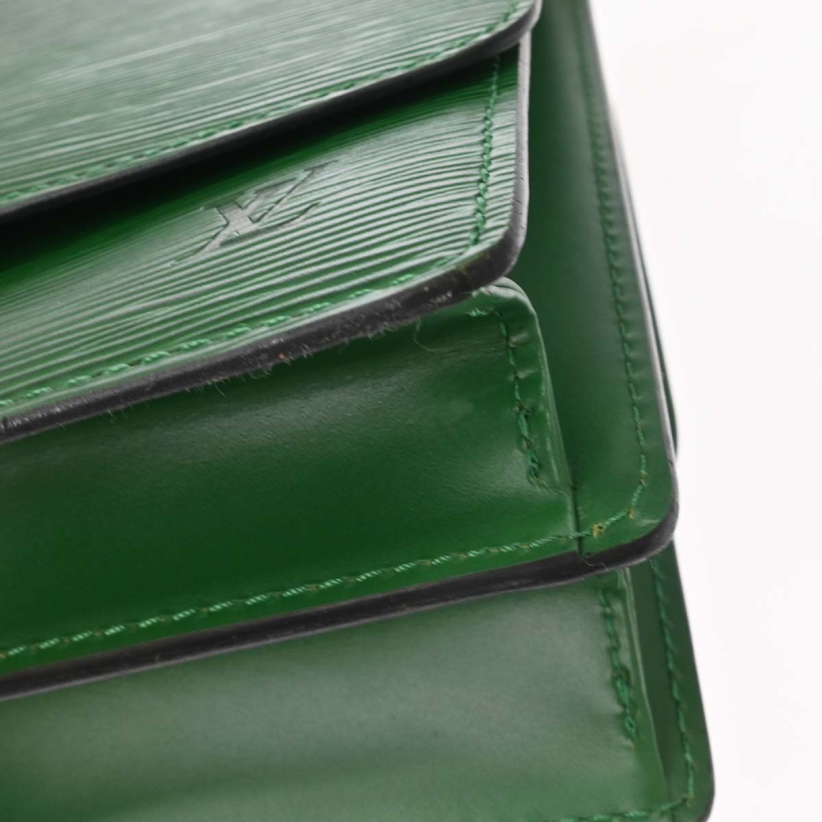 Louis Vuitton Grenelle Shoulder Bag Epi Leather, Green, Leather, Shoulder Bag