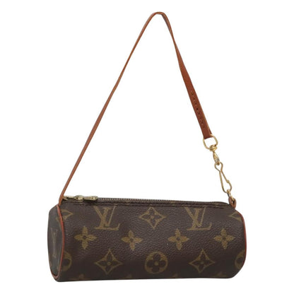 Louis Vuitton Papillon Pochette Monogram Canvas, BROWN, CANVAS, Clutche & pouche