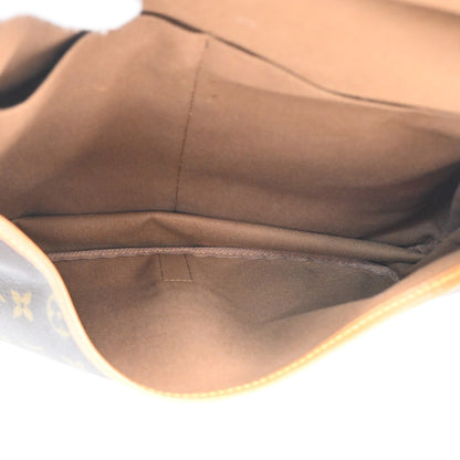 Louis Vuitton Saumur Handbag Monogram Canvas, BROWN, CANVAS, Shoulder bag