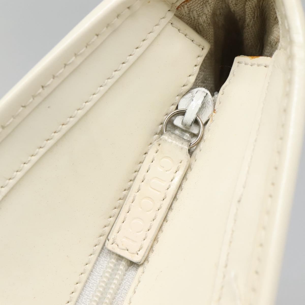 Gucci Vintage Shoulder Bag Nylon, WHITE, NYLON, Shoulder bag