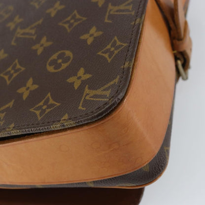 Louis Vuitton Cartouchiere Handbag Monogram Canvas, BROWN, CANVAS, Shoulder bag