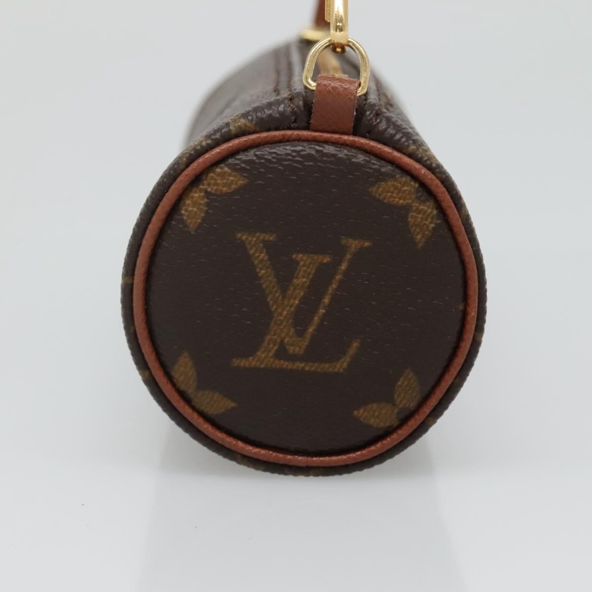 Louis Vuitton Papillon Pochette Monogram Canvas, BROWN, CANVAS, Handbag