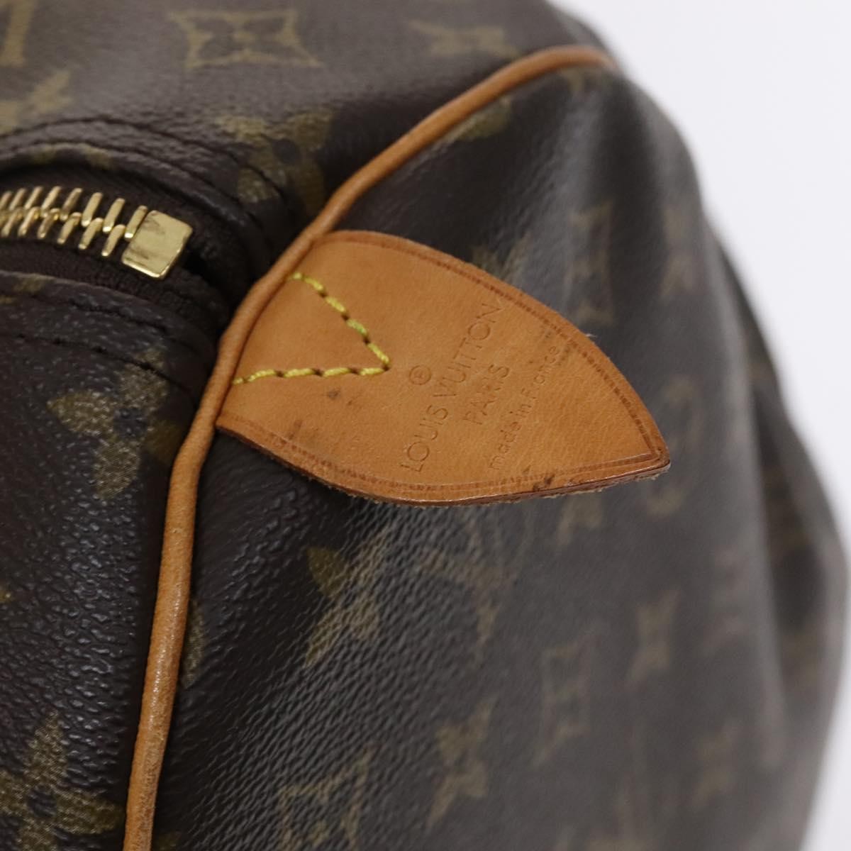 Louis Vuitton Keepall Bag Monogram Canvas, BROWN, CANVAS, Travel bag