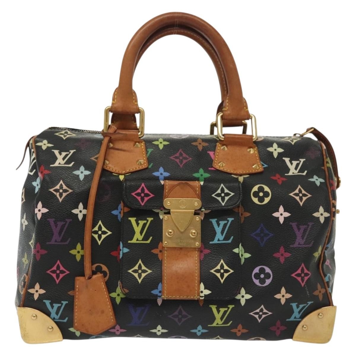 Louis Vuitton Speedy Handbag Monogram Multicolor, MULTICOLOUR, CANVAS, Handbag