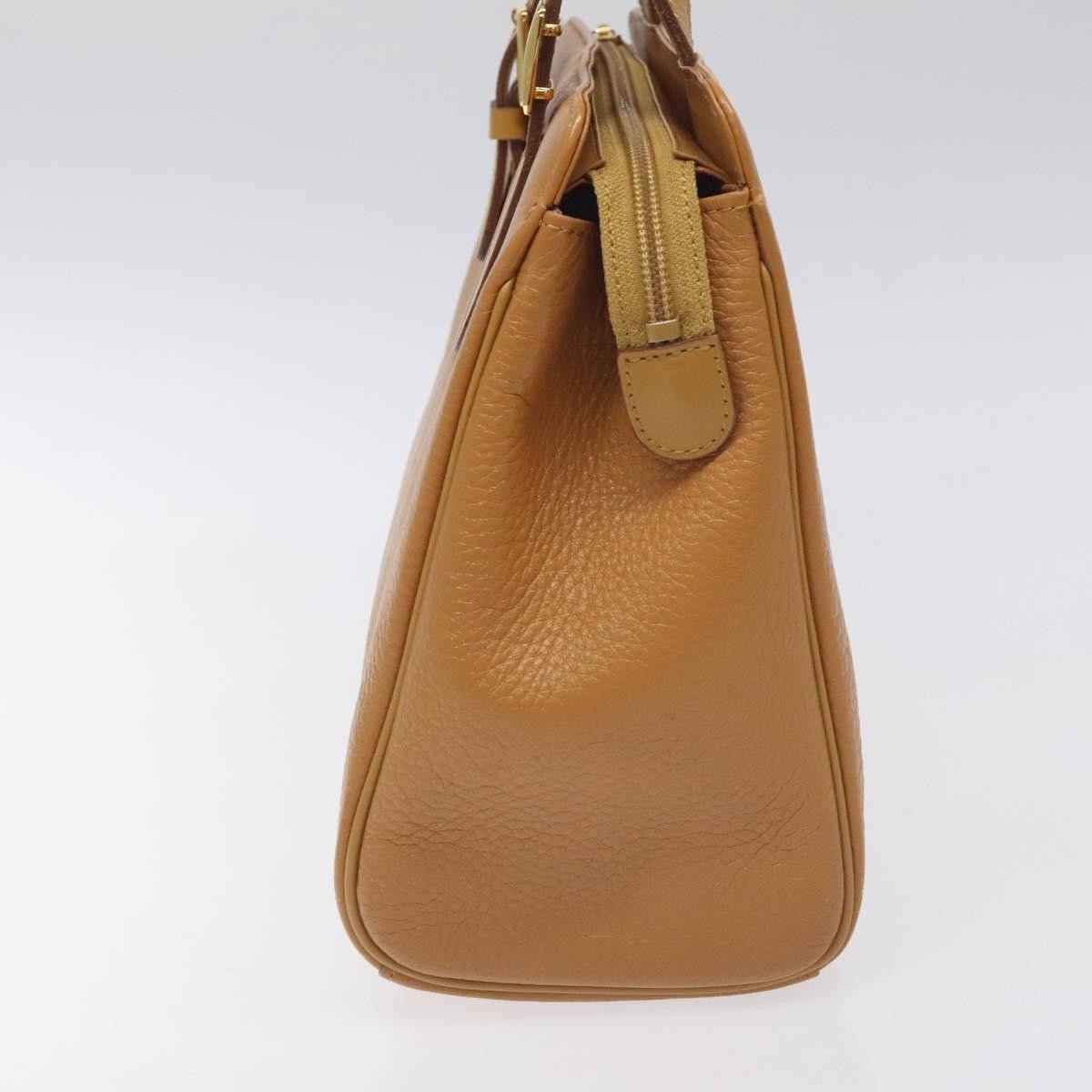 Burberry Vintage Handbag Leather, BROWN, LEATHER, Handbag