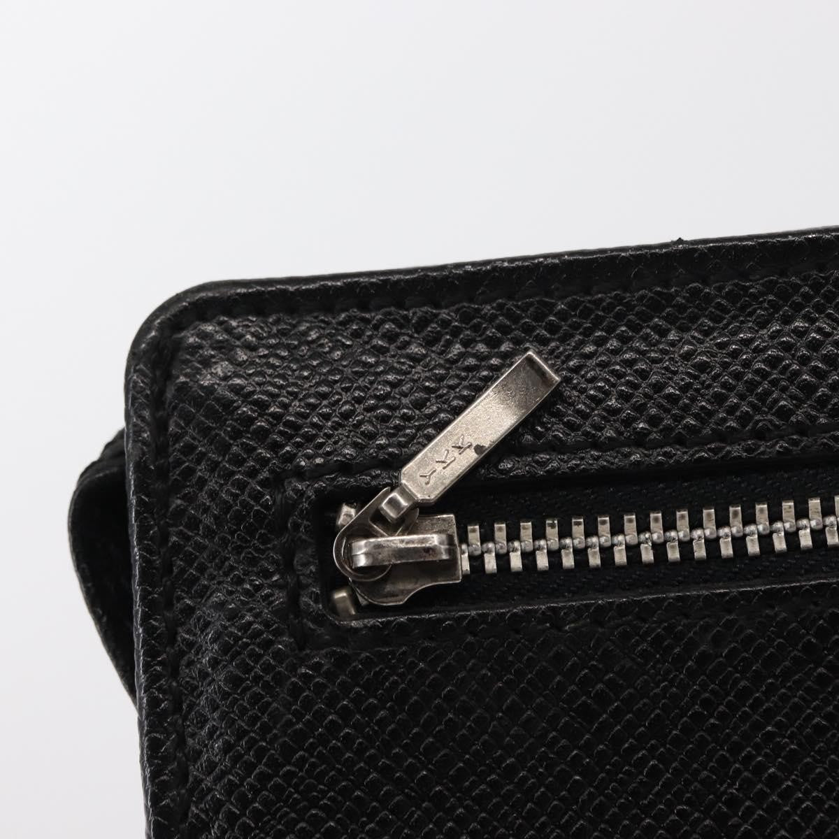 Valentino Garavani Pochette Leather, BLACK, LEATHER, Clutche & pouche