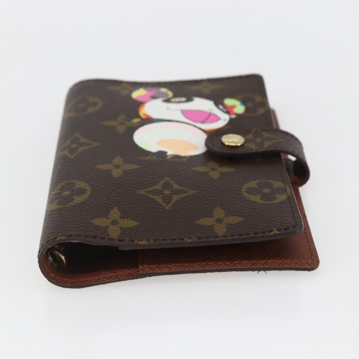 Louis Vuitton Agenda Cover Monogram Panda, Brown, Canvas, Wallet