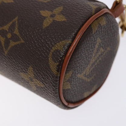 Louis Vuitton Papillon Pochette Monogram Canvas, BROWN, CANVAS, Handbag